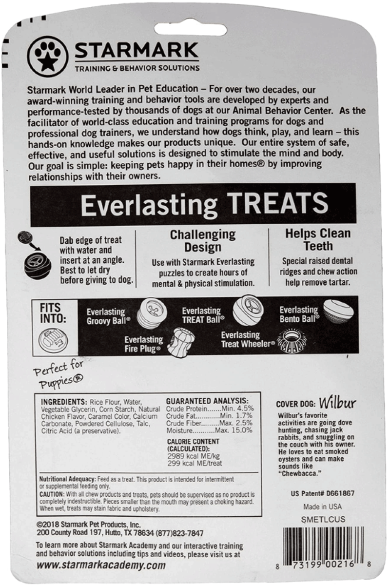 Starmark Everlasting Ridged Treat Refills (Multiple Flavors & Sizes Available)