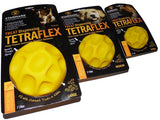 Starmark Treat Dispensing Tetraflex Dog Toy, Yellow (Multiple Sizes Available)