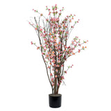 Vickerman Artificial Blossom Tree, 4'