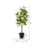 Vickerman Artificial Real Touch Fruit Tree