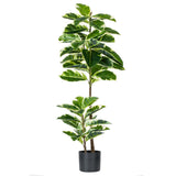 Vickerman Artificial Potted Real Touch Dieffenbachia, 50.4"