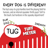 Tug-a-Mal Squeaky Tug Dog Toy