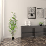 Vickerman Artificial Potted Mini Bamboo Tree