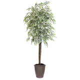 Vickerman Artificial Variegated Smilax Series, 6'