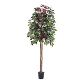 Vickerman Artificial 6' Capensia Potted Tree, 6'
