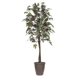 Vickerman Artificial Frosted Maple Tree, 6'