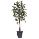 Vickerman Artificial Frosted Maple Tree, 6'