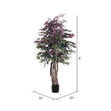 Vickerman Artificial Capensia Executive Potted Tree