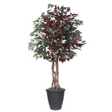 Vickerman Artificial Capensia Executive Potted Tree, 6'