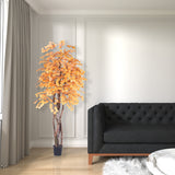 Vickerman Artificial Golden Aspen Executive Tree