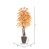 Vickerman Artificial Golden Aspen Executive Tree