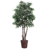 Vickerman Artificial Mini Ficus Extra Full Series, 6'