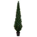 Vickerman Artificial Cedar Tree In Pot UV, 8', Unlit