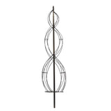 Vickerman Double Spiral Metal Frame, 5'