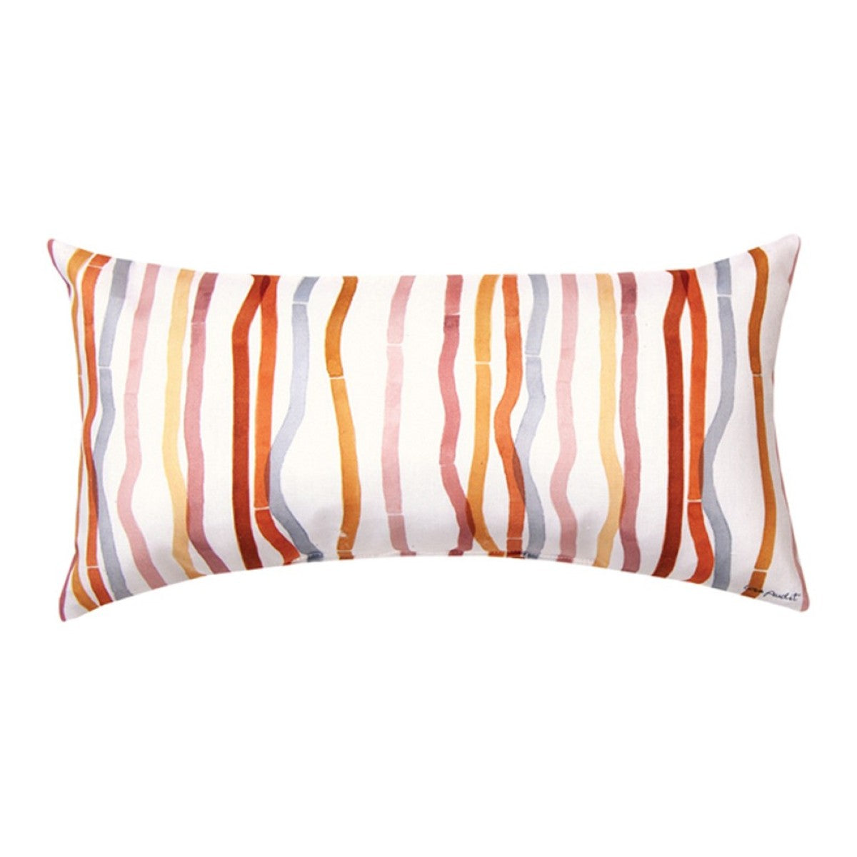 Terra Cotta Climaweave Throw Pillow By Manual Woodworkers & Weavers