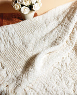 Textured Block 2-Layer Throw Blanket 46" x 60" By Manual Woodworkers & Weavers