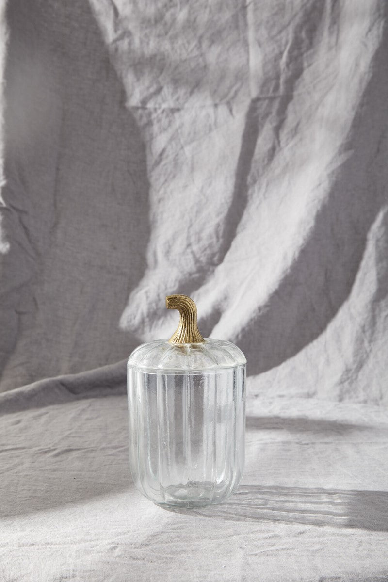Translucent Pumpkin Terrarium By Accent Decor