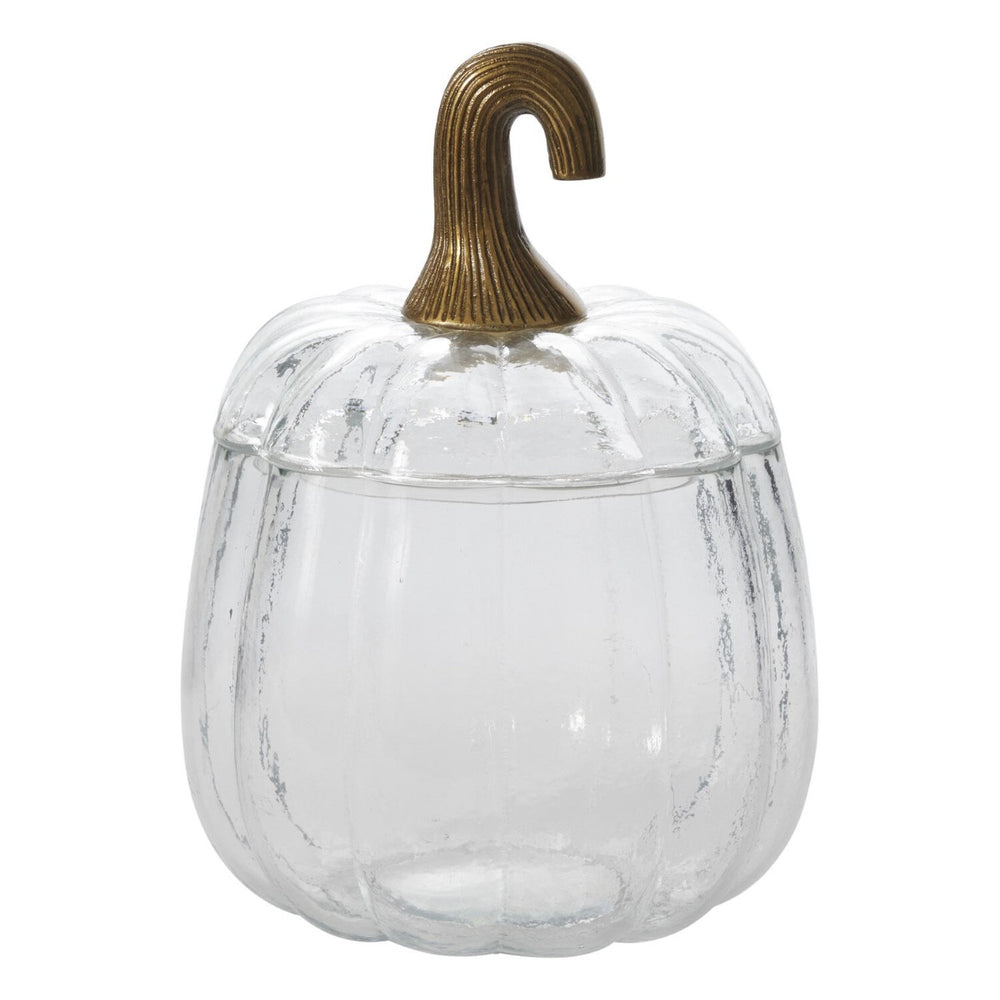 Translucent Pumpkin Terrarium By Accent Decor