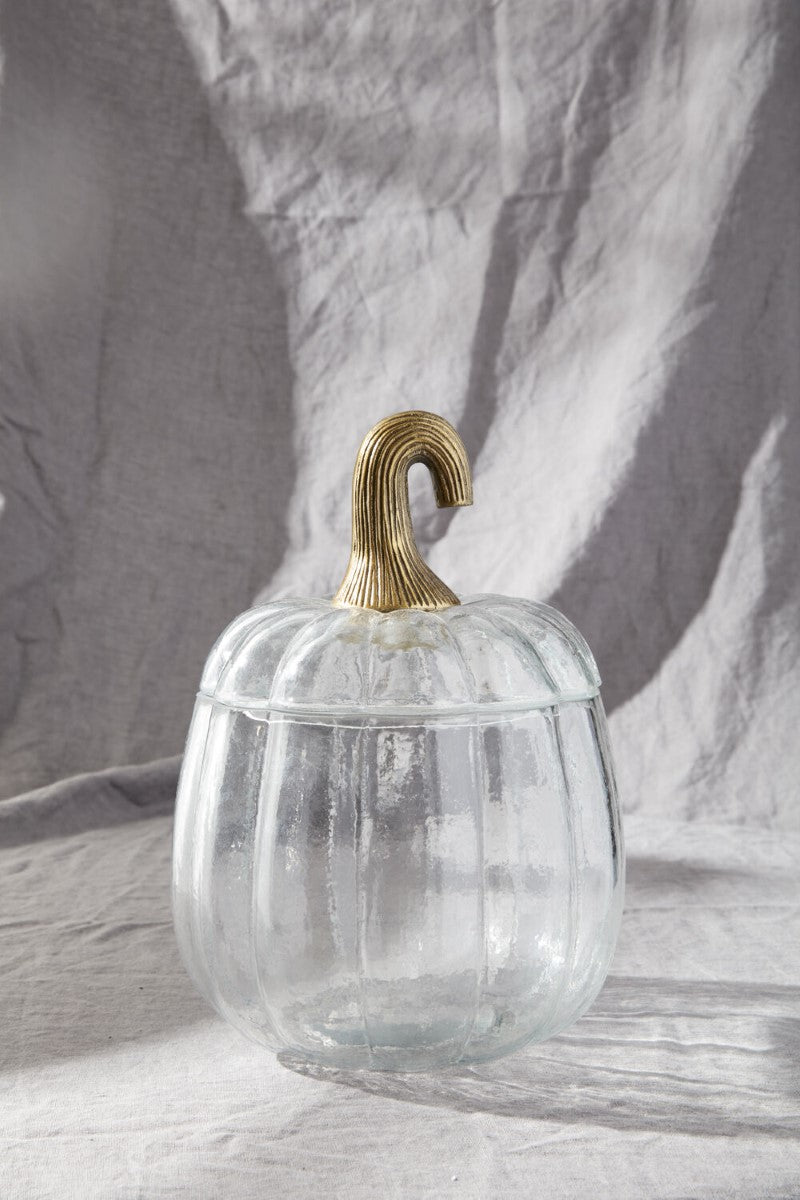 Translucent Pumpkin Terrarium By Accent Decor
