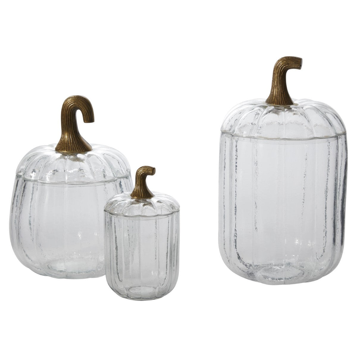 Translucent Pumpkin Terrarium By Accent Decor