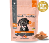 Treatibles Extra Strength with Salmon Oil 7 mg CBD for Dogs Soft Chewables