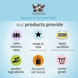 Treatibles Happy Tummy Probiotic for Dogs Soft Chewables, 5.3 oz, 60 Count - Digestive Support, Immune System, Gut Health