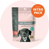 Treatibles Extra Strength with Salmon Oil 7 mg CBD for Dogs Soft Chewables