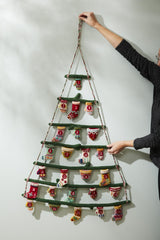 Stitched Tree Advent Calendar By Accent Decor