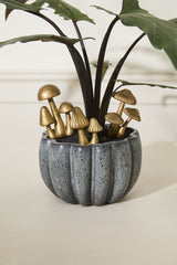 Troop Gold Mushroom Plant Sticks (4 Sets of 3) By Accent Decor