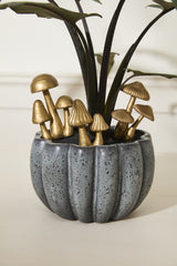 Troop Gold Mushroom Plant Sticks (4 Sets of 3) By Accent Decor