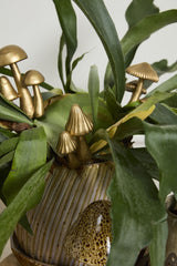 Troop Gold Mushroom Plant Sticks (4 Sets of 3) By Accent Decor