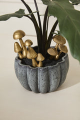Troop Gold Mushroom Plant Sticks (4 Sets of 3) By Accent Decor