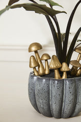 Troop Gold Mushroom Plant Sticks (4 Sets of 3) By Accent Decor