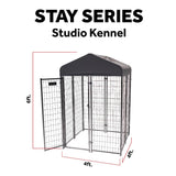 Lucky Dog STAY Series Studio Kennel (4'x4'x6')