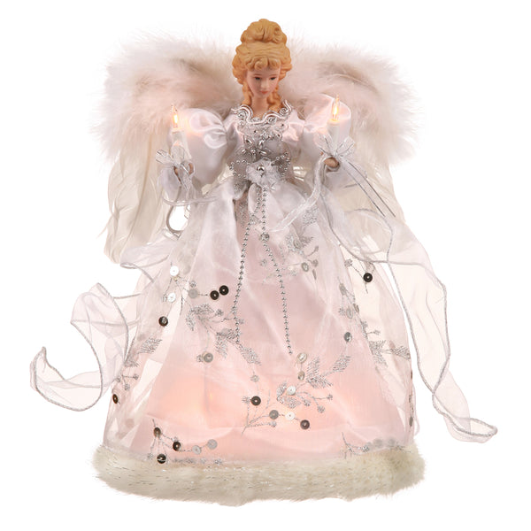 Vickerman Vickerman Angel Lighted Tree Topper Fiber Optic (Multiple Sizes Available)