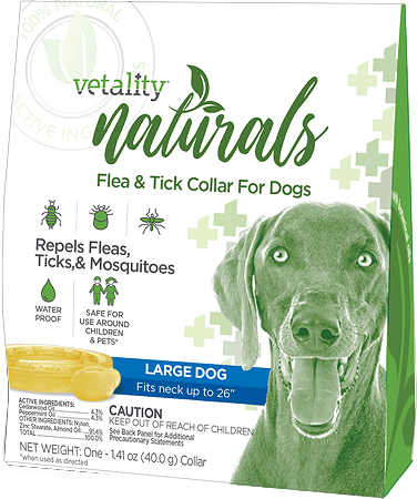Vetality Naturals Flea & Tick Collar for Dogs