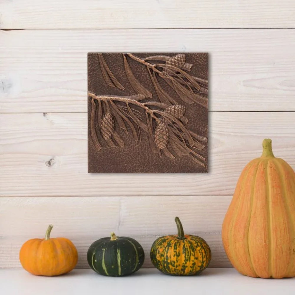 Whitehall Pinecone Wall Decor, Antique Copper