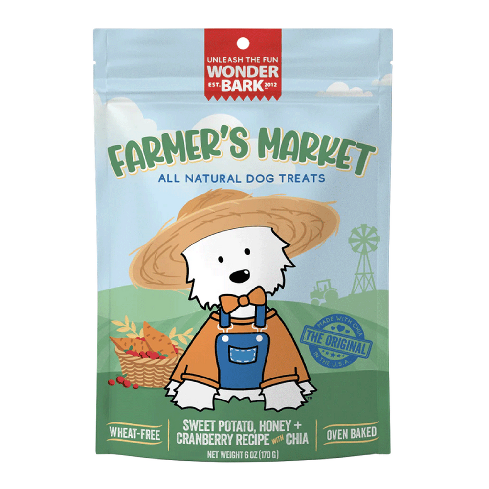 Wonder Bark Everydays Farmer's Market Dog Treats, 6 oz