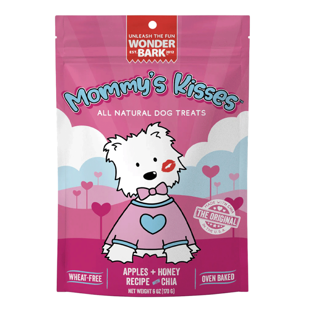 Wonder Bark Everydays Mommy's Kisses Dog Treats, 6 oz