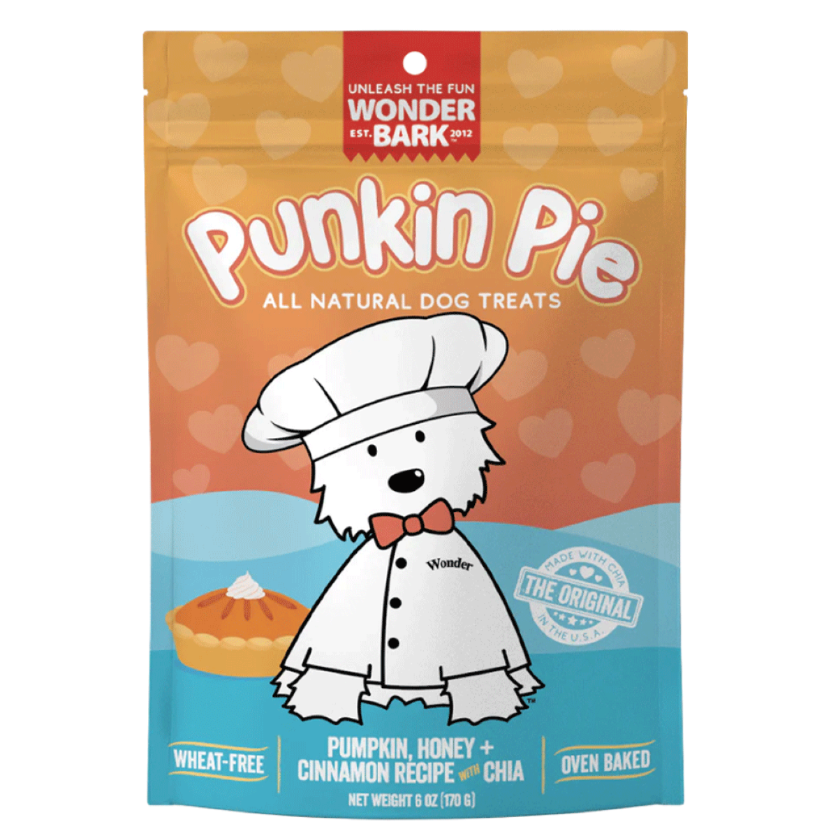 Wonder Bark Everydays Punkin Pie Dog Treats, 6 oz