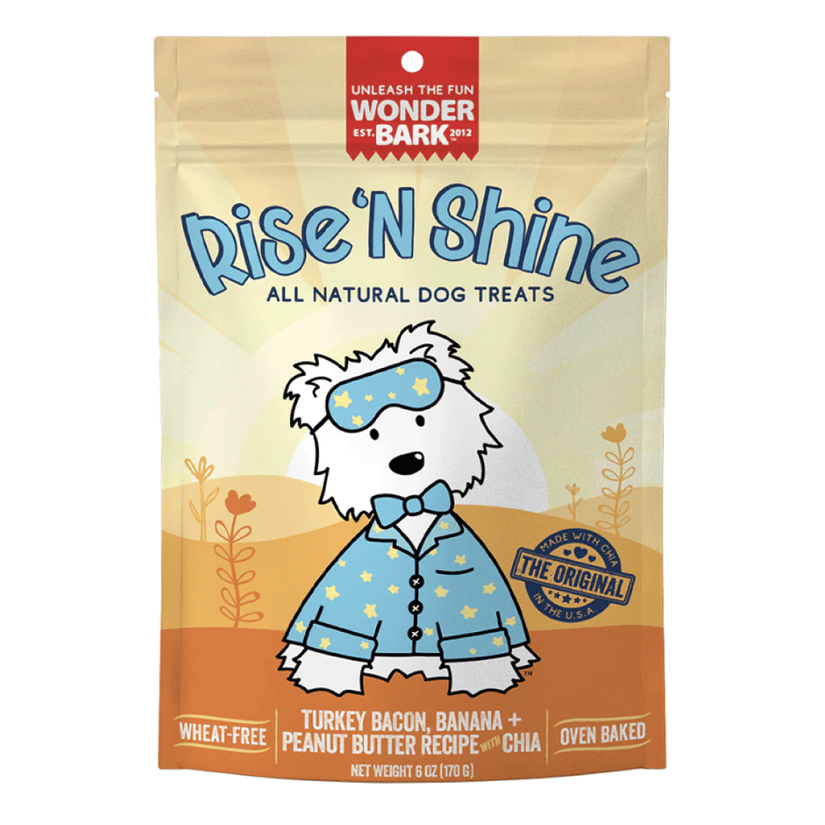 Wonder Bark Everydays Rise 'N Shine Dog Treats, 6 oz
