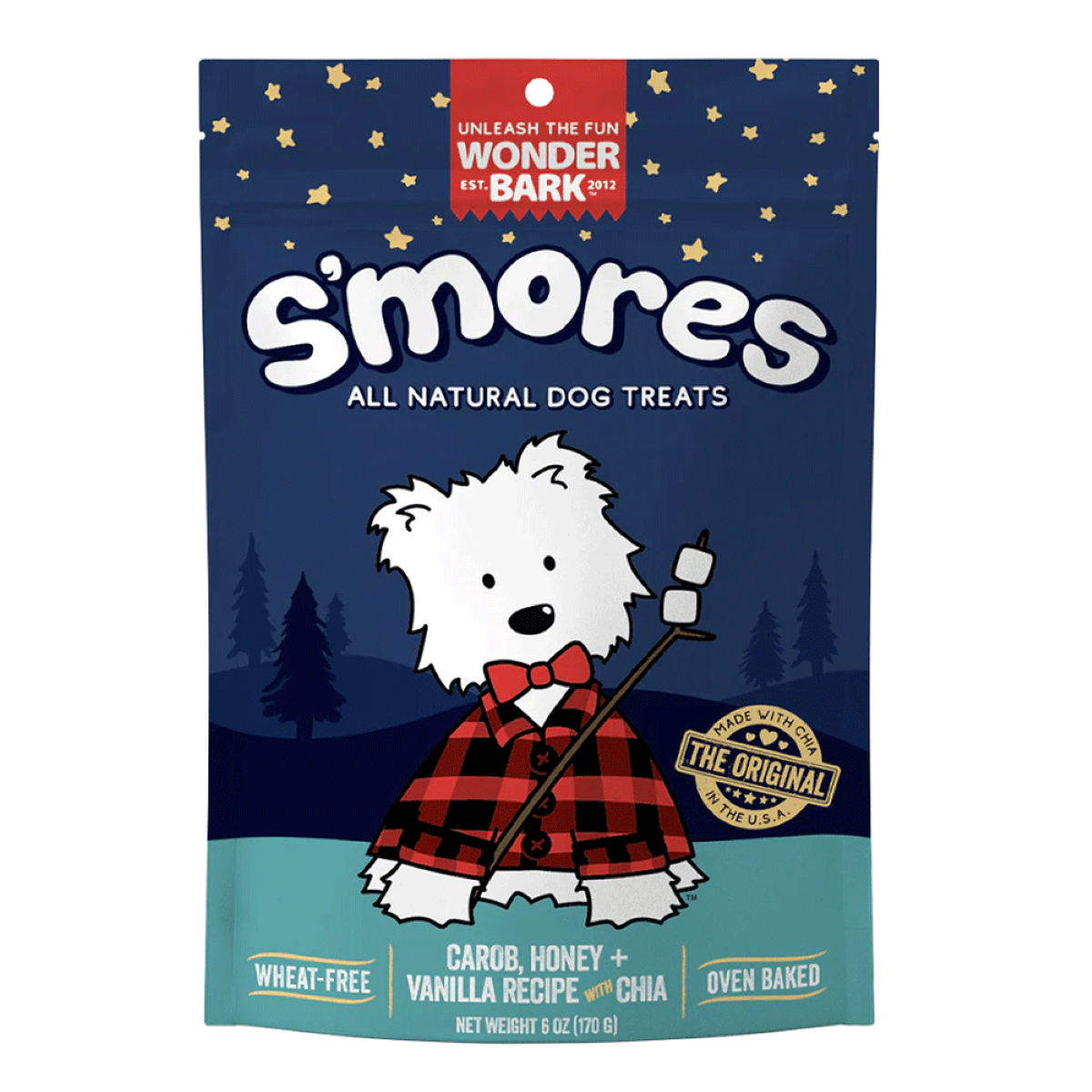 Wonder Bark Everydays S'mores Dog Treats, 6 oz