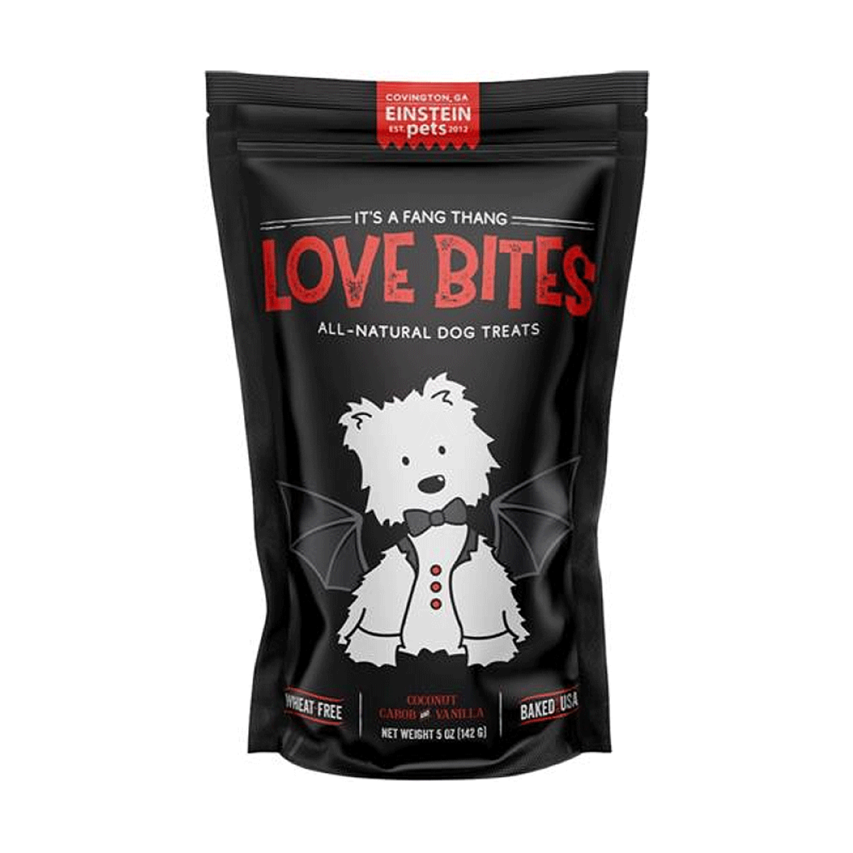Wonder Bark Halloween Love Bites Dog Treats, 5 oz