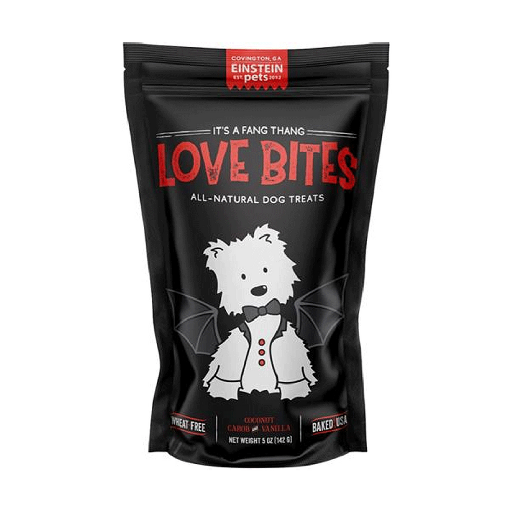 Wonder Bark Halloween Love Bites Dog Treats, 5 oz