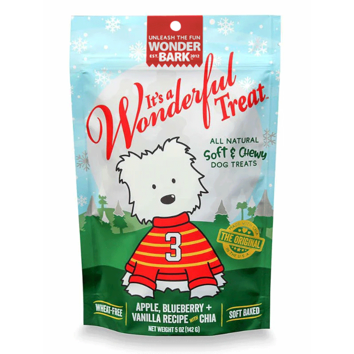 Wonder Bark It's A Wonderful Treat Dog Treats, 5 oz