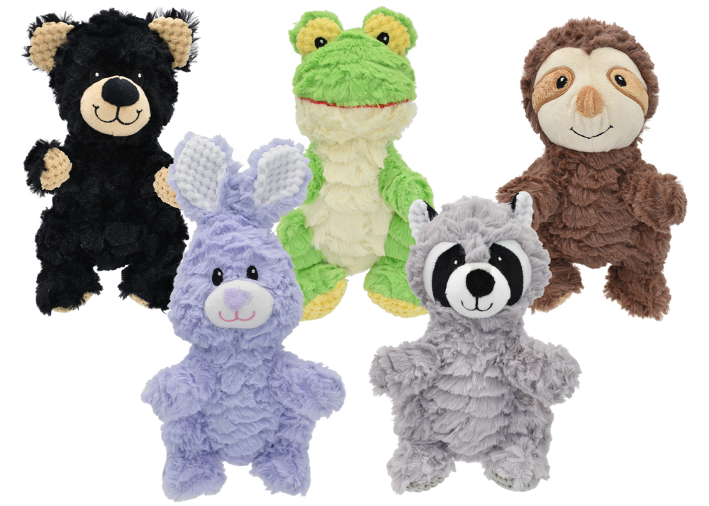 Multipet Wrinkleez Plush Dog Toy - 9"