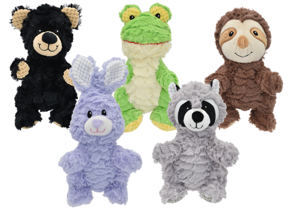 King Wholesale Multipet Wrinkleez Plush Dog Toy - 9"