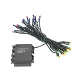 Vickerman Battery-Operated 2mm Wide Angle LED Christmas Light Set, 35 Lights, Multi-Colored