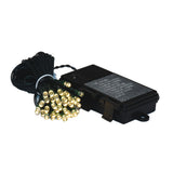 Vickerman Battery-Operated 2mm Wide Angle LED Christmas Light Set, 35 Lights, Warm White