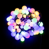 Vickerman Three-Size Cherry LED Christmas Light Set, Multi-Colored